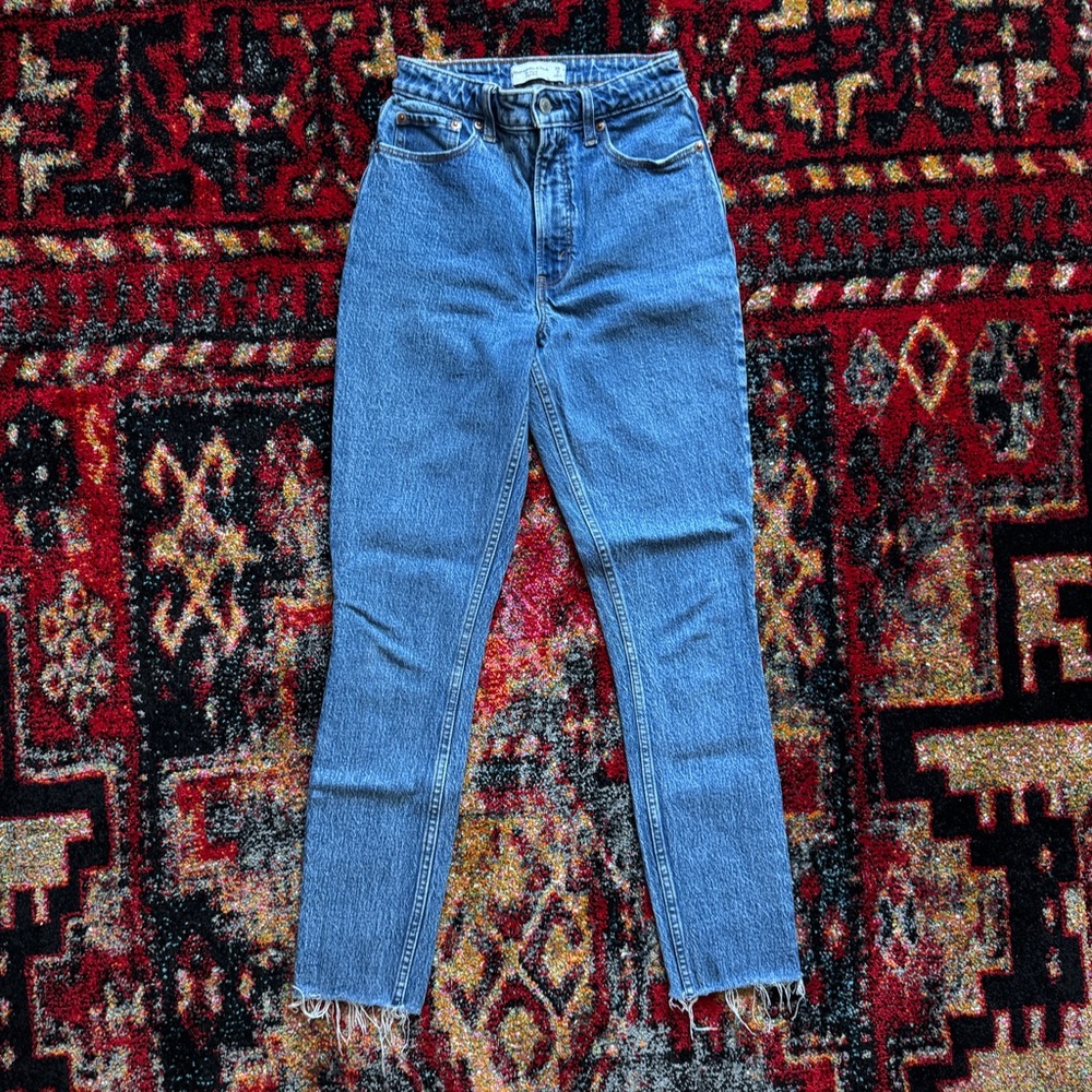 Abercrombie Curve Love High Rise Skinny Jean